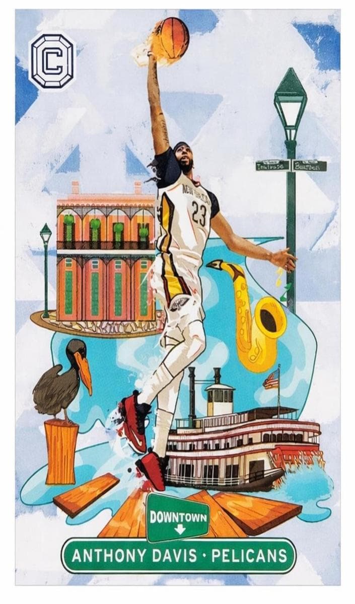 Anthony Davis 2017 panini