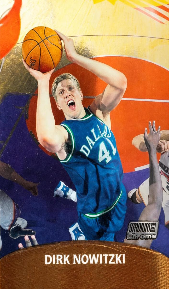 Dirk Nowitzki 1999 unknown Stadium Club Chrome