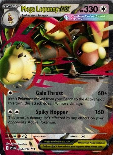 Mega Lopunny EX #84