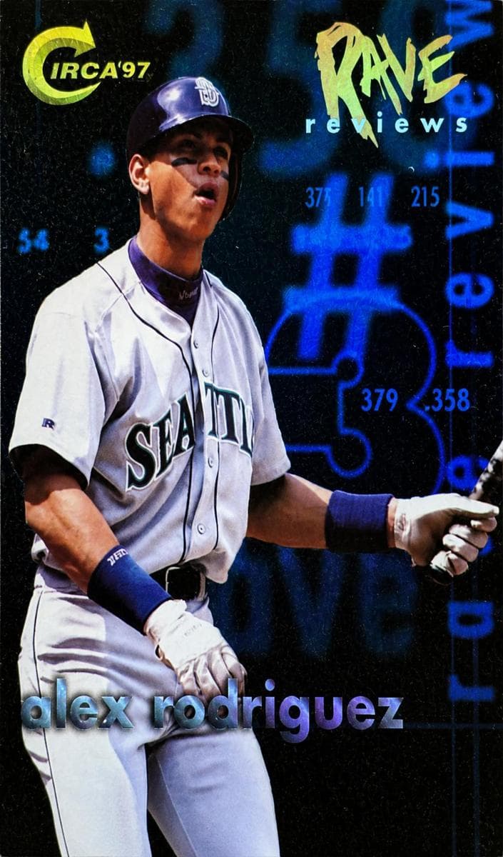 Alex Rodriguez 1997 unknown Circa