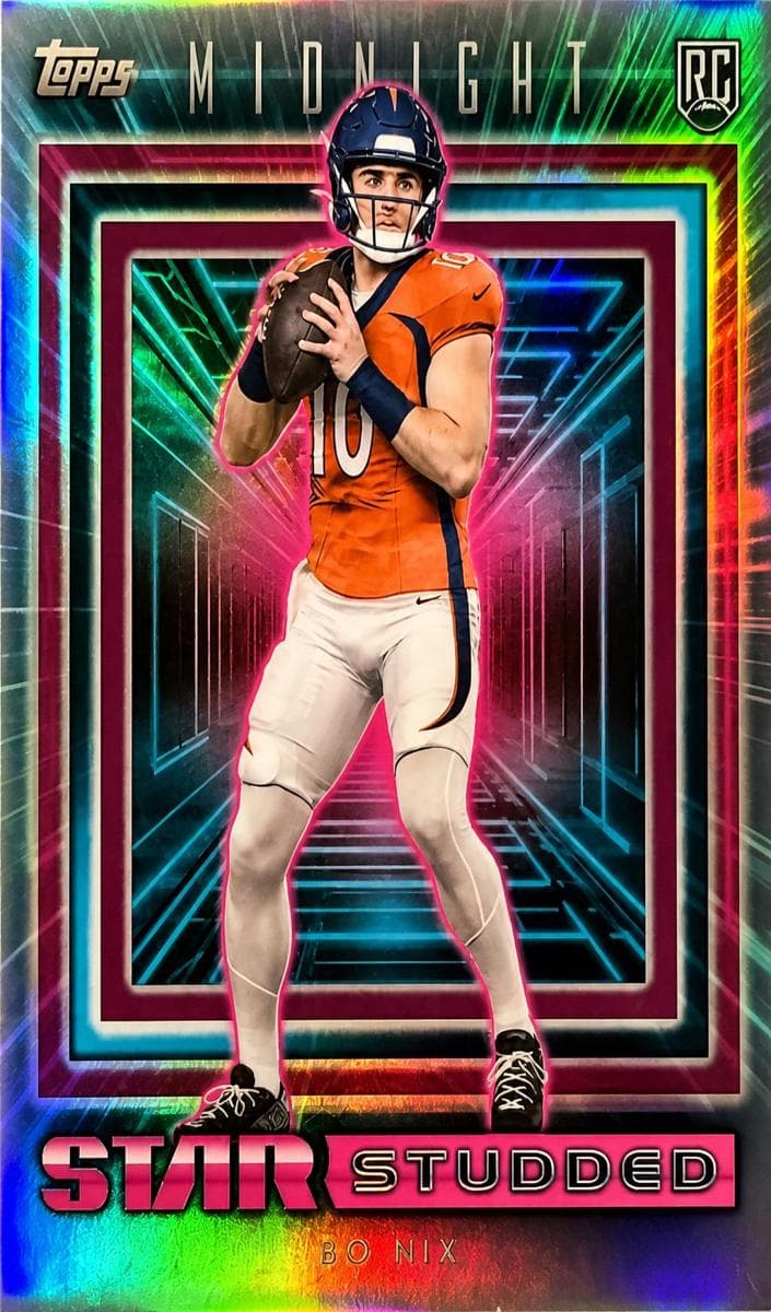 Bo Nix 2024 topps