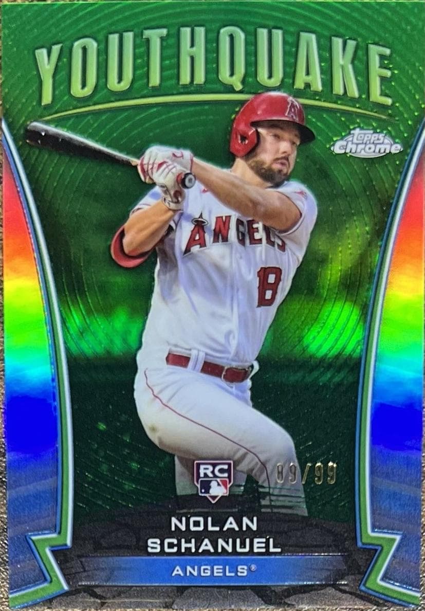 Nolan Schanuel 2024 topps Topps Chrome