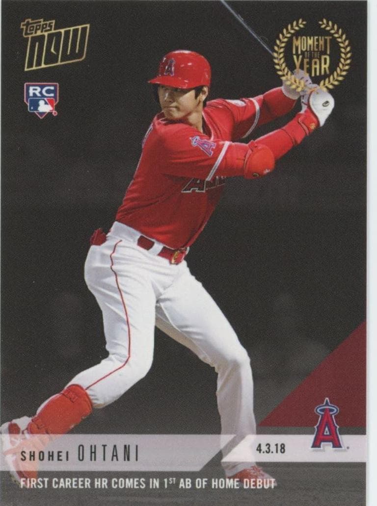 Shohei Ohtani 2018 topps