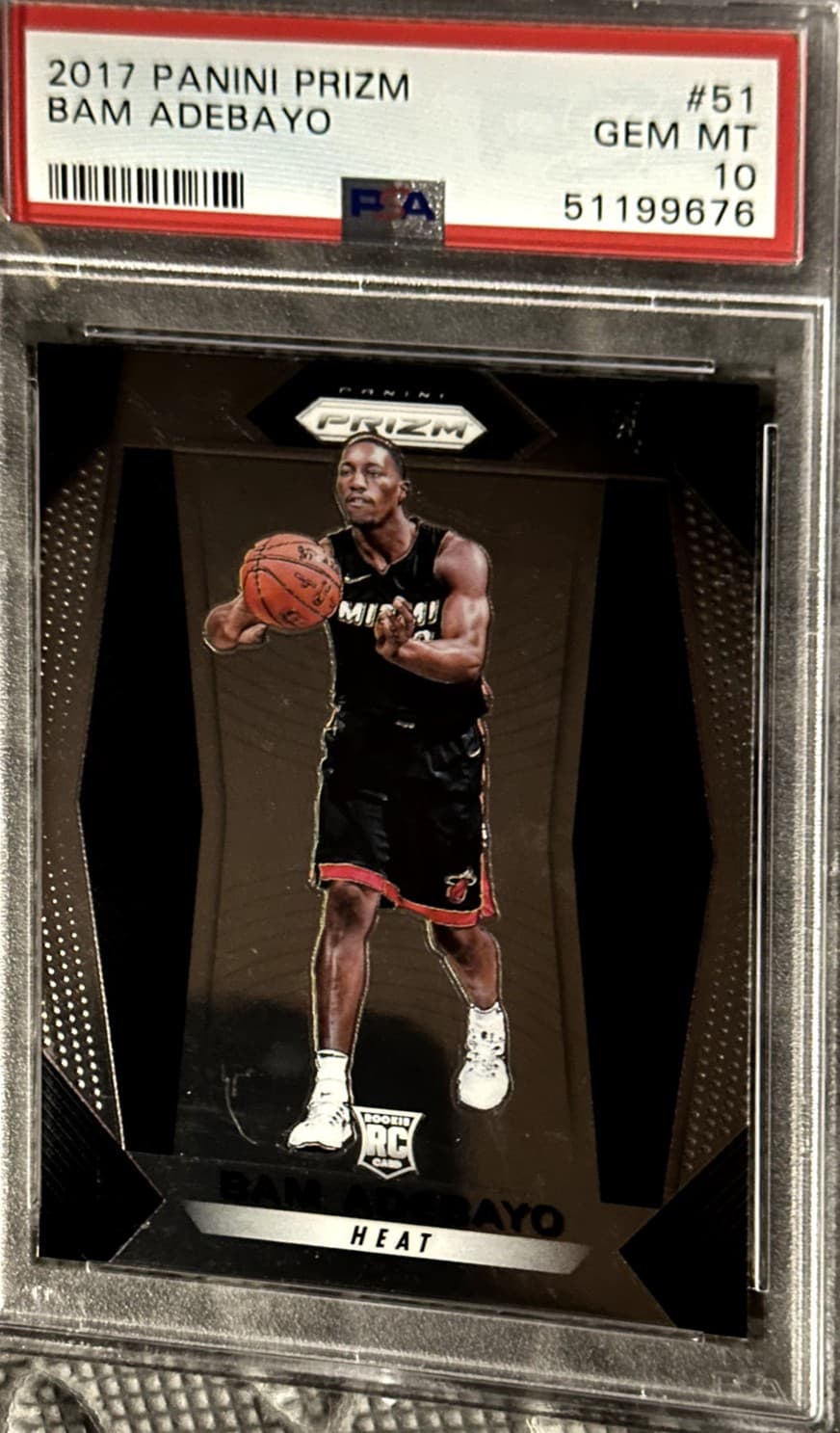 -18 Basketball BAM ADEBAYO MT 2017 Panini Prizm