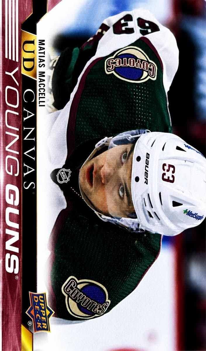 Matias Maccelli trading card