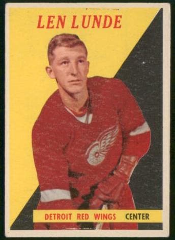 Len Lunde 1958 topps Topps