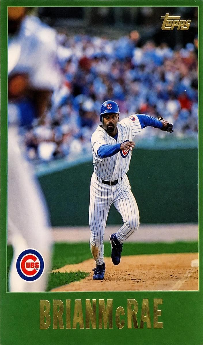 Brian McRae 1997 topps Topps
