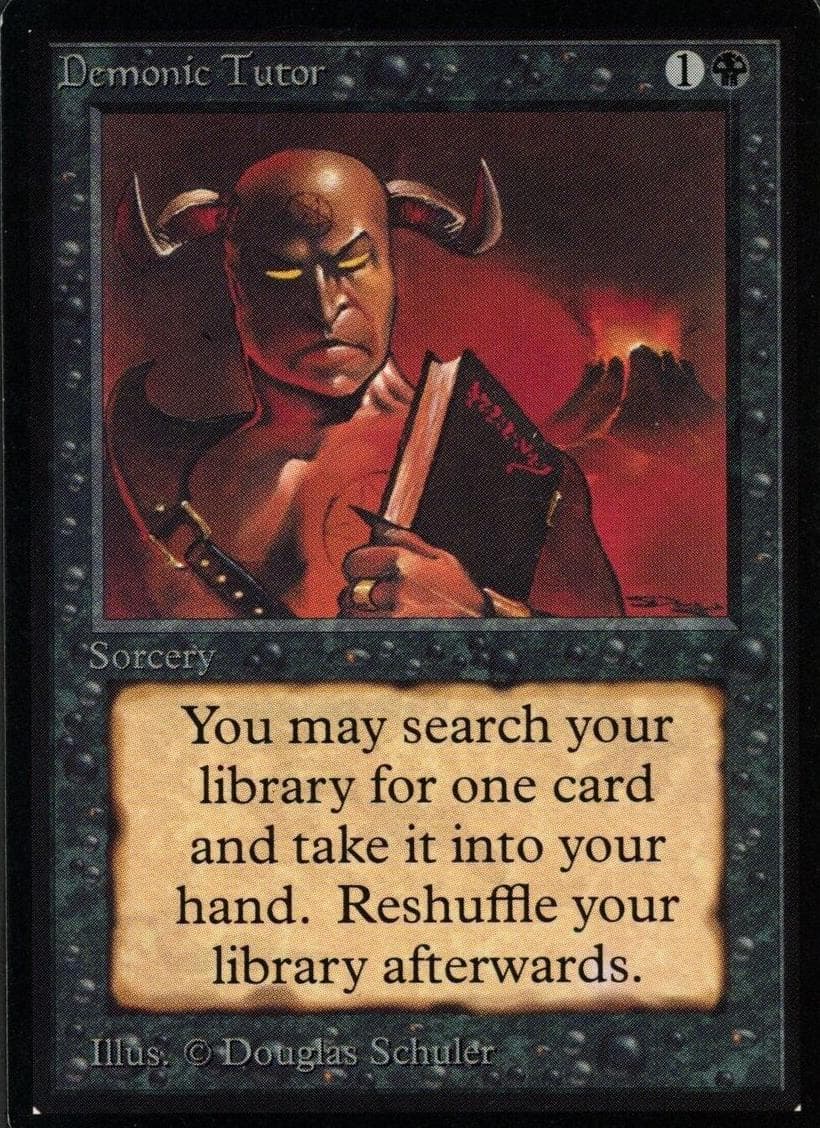 Demonic Tutor #nno