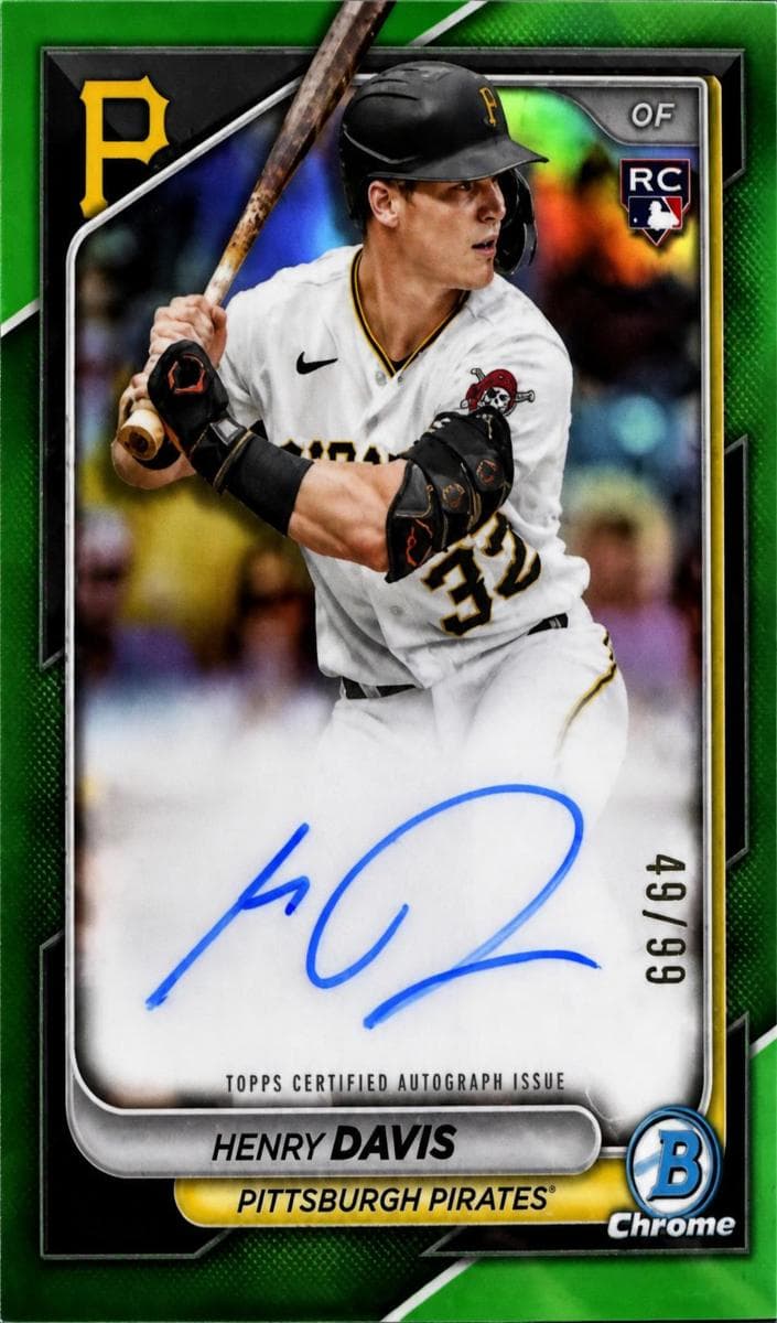 Henry Davis 2024 bowman Bowman Chrome