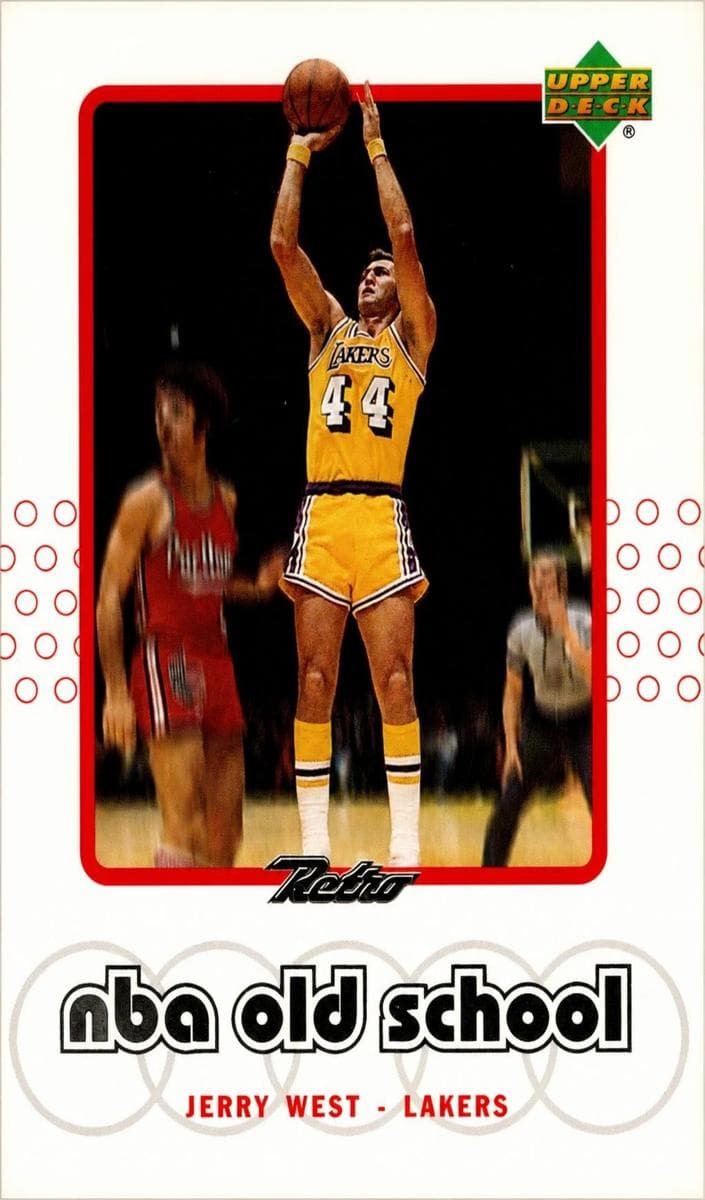 Jerry West 1999 upper-deck Retro
