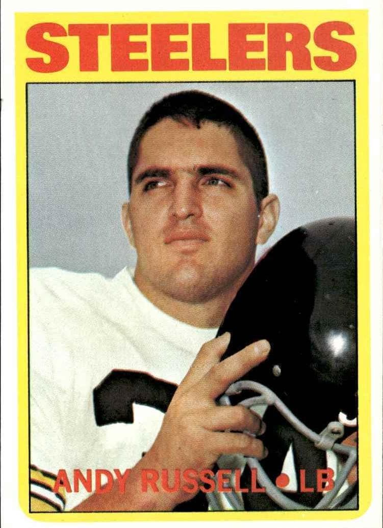 Andy Russell 1972 topps Topps