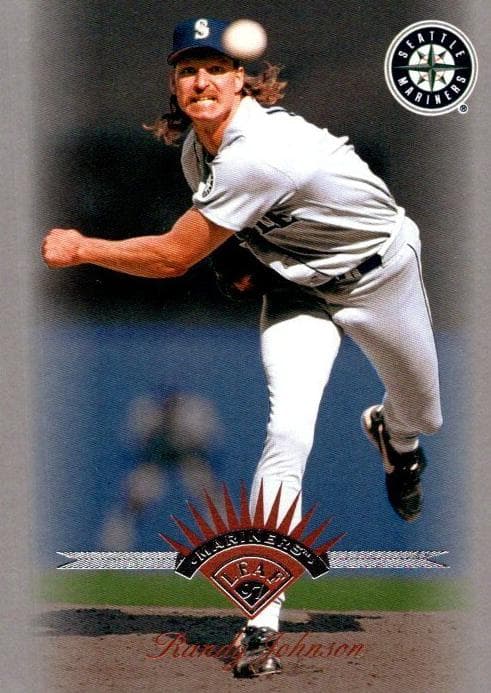 Randy Johnson 1997 leaf