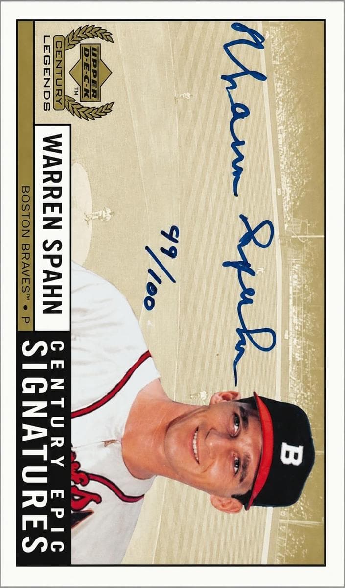 Warren Spahn #WS