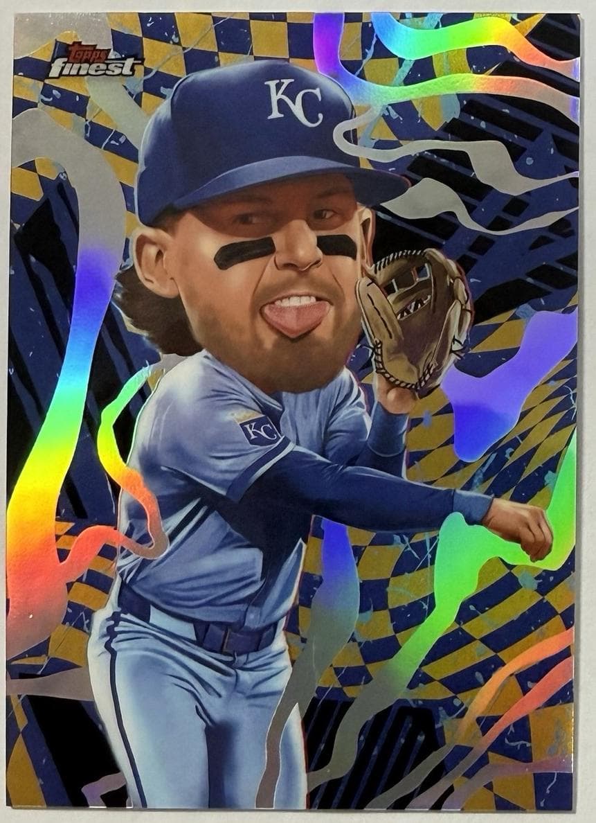 Bobby Witt Jr. 2025 topps Topps Finest