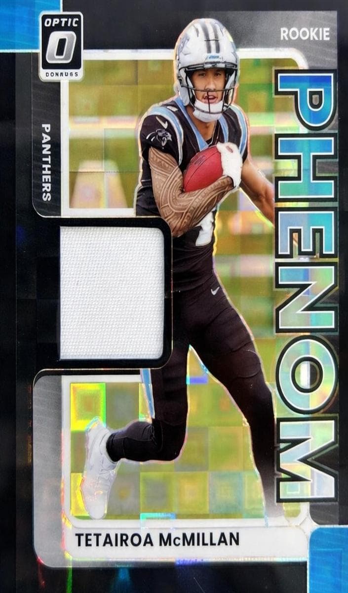 Tetairoa McMillan 2025 panini Donruss Optic