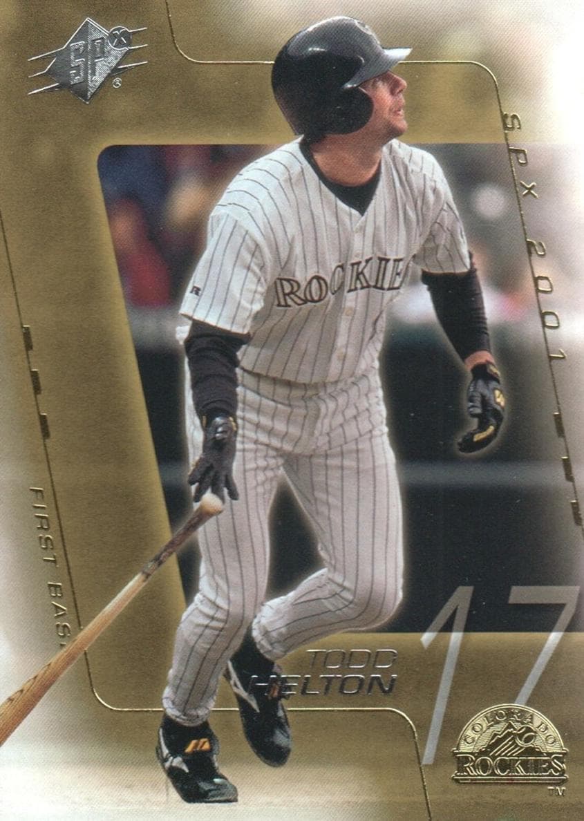 Todd Helton 2001 unknown