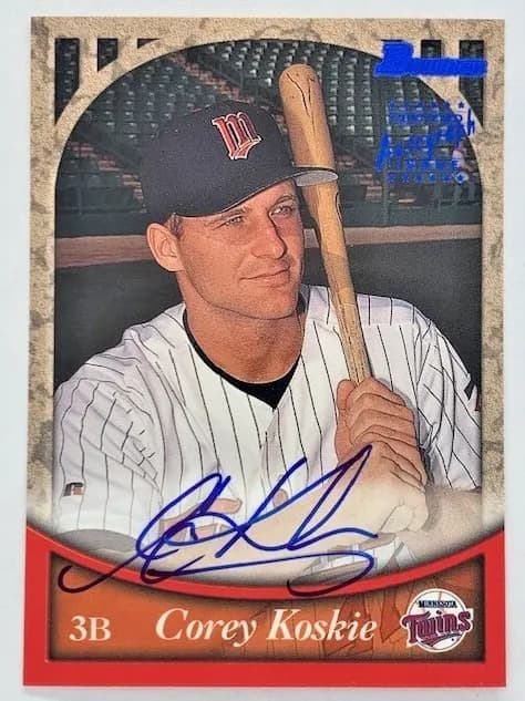 Corey Koskie 1999 bowman Bowman