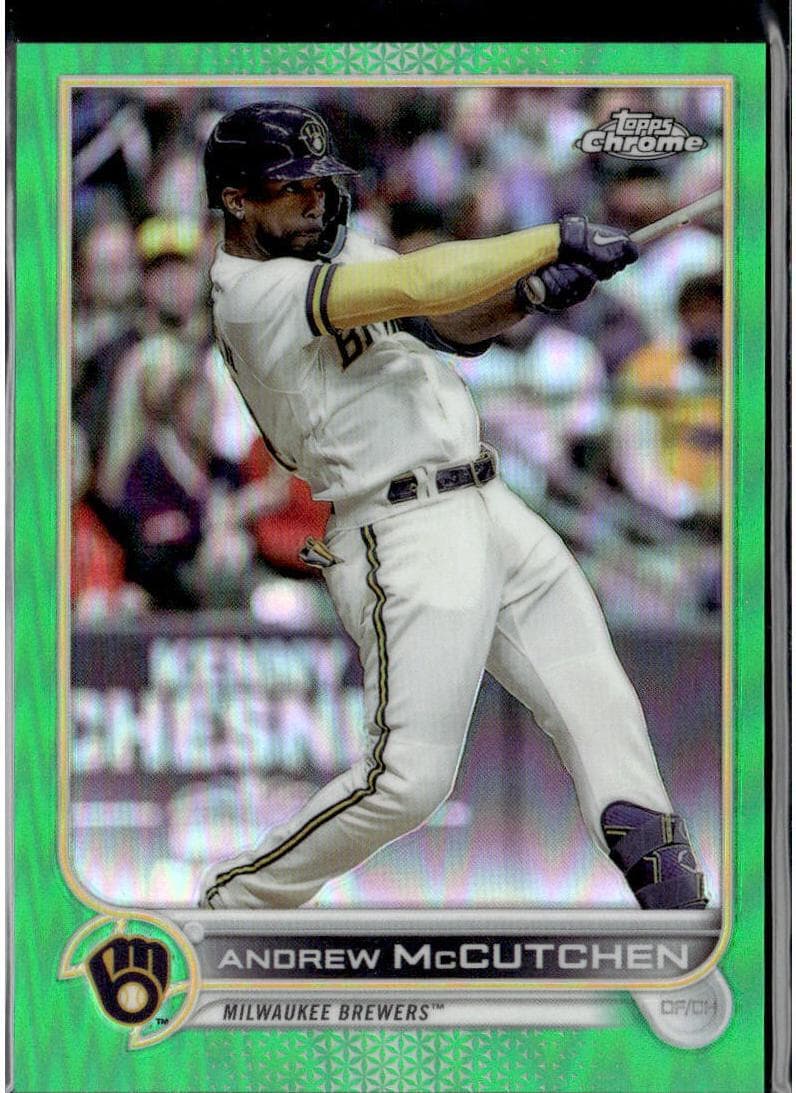 Andrew McCutchen 2022 topps Topps Chrome Update