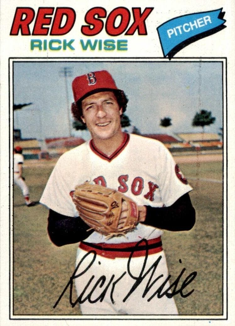 Rick Wise 1977 topps Topps