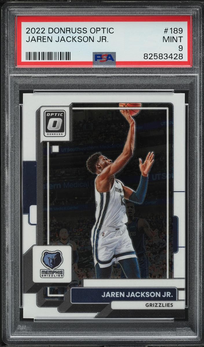 Jaren Jackson Jr. 2022 panini Donruss Optic