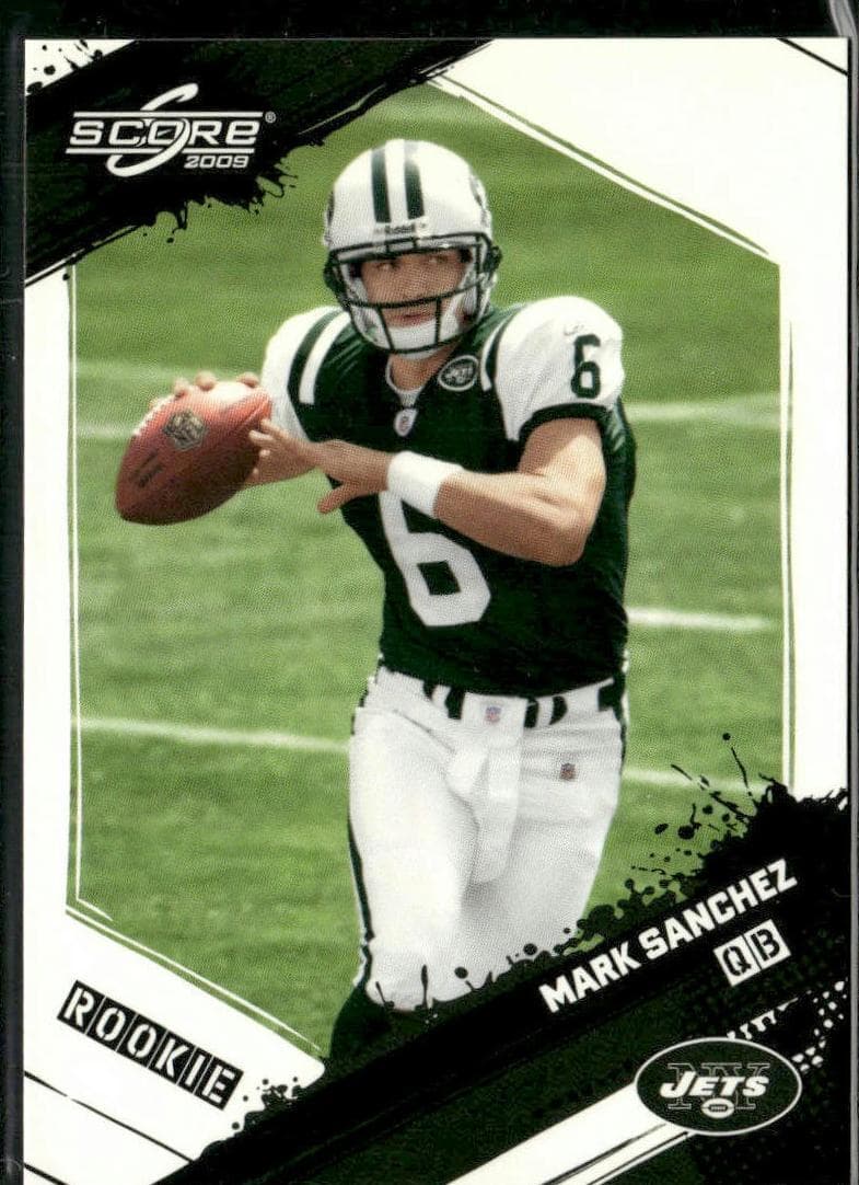 Mark Sanchez trading card