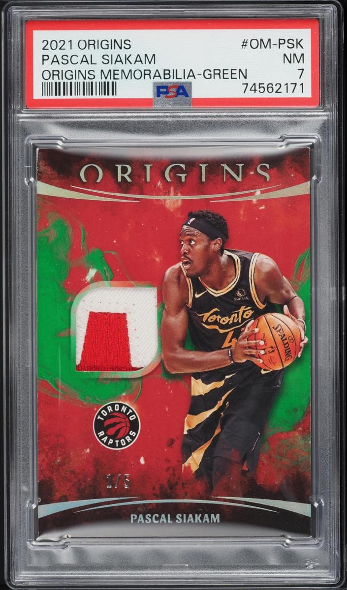 Pascal Siakam 2021 panini