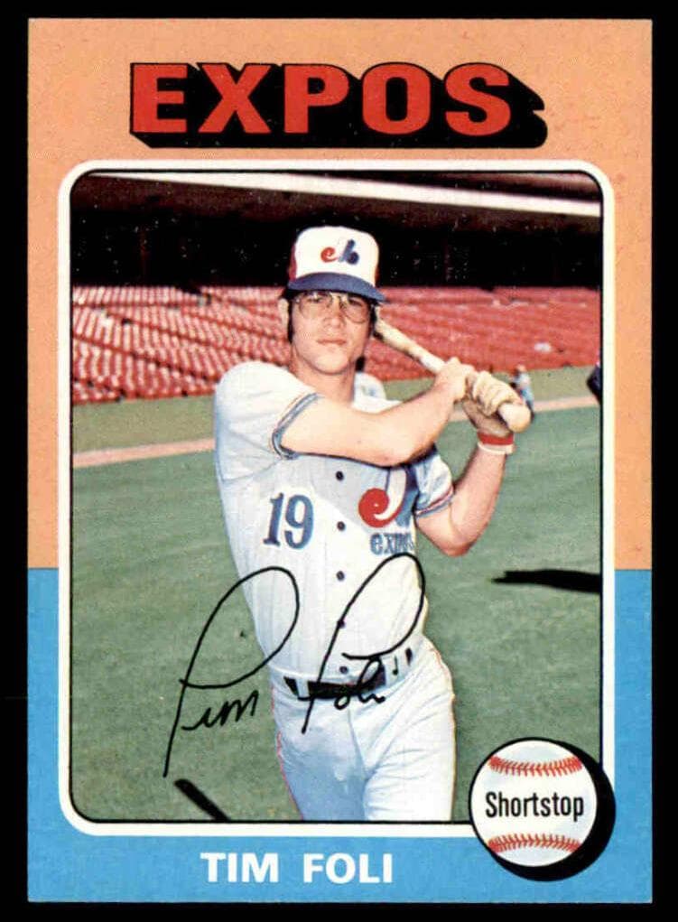 Tim Foli 1975 topps Topps