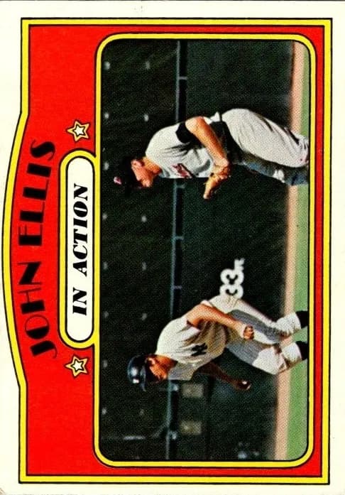 John Ellis 1972 topps Topps