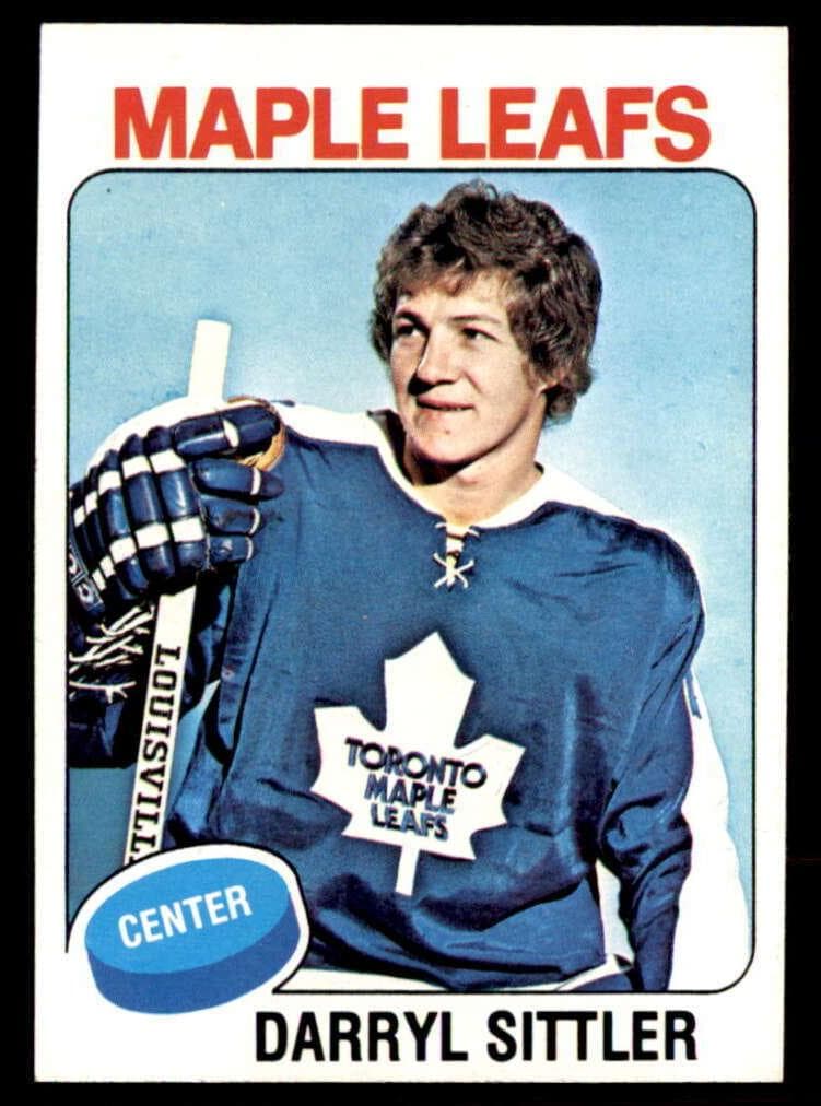 Darryl Sittler 1975 topps Topps