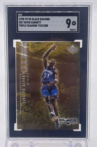 Kevin Garnett 1998 upper-deck Black Diamond