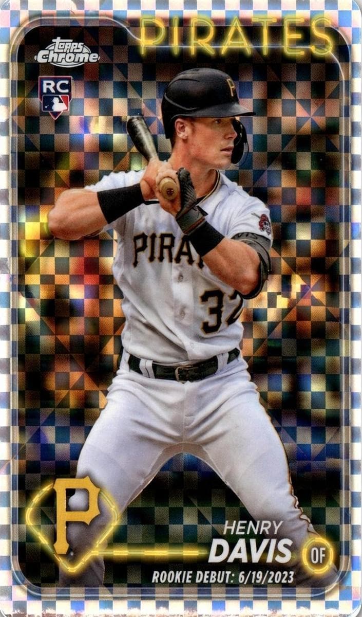 Henry Davis 2024 topps Topps Chrome Update