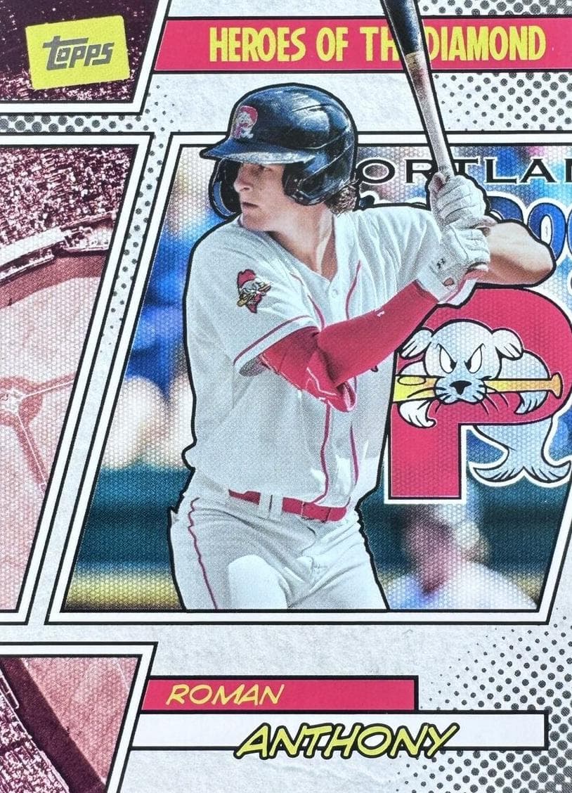 Roman Anthony 2024 topps Topps Pro Debut