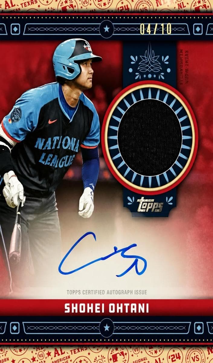 Shohei Ohtani 2024 topps Topps Update