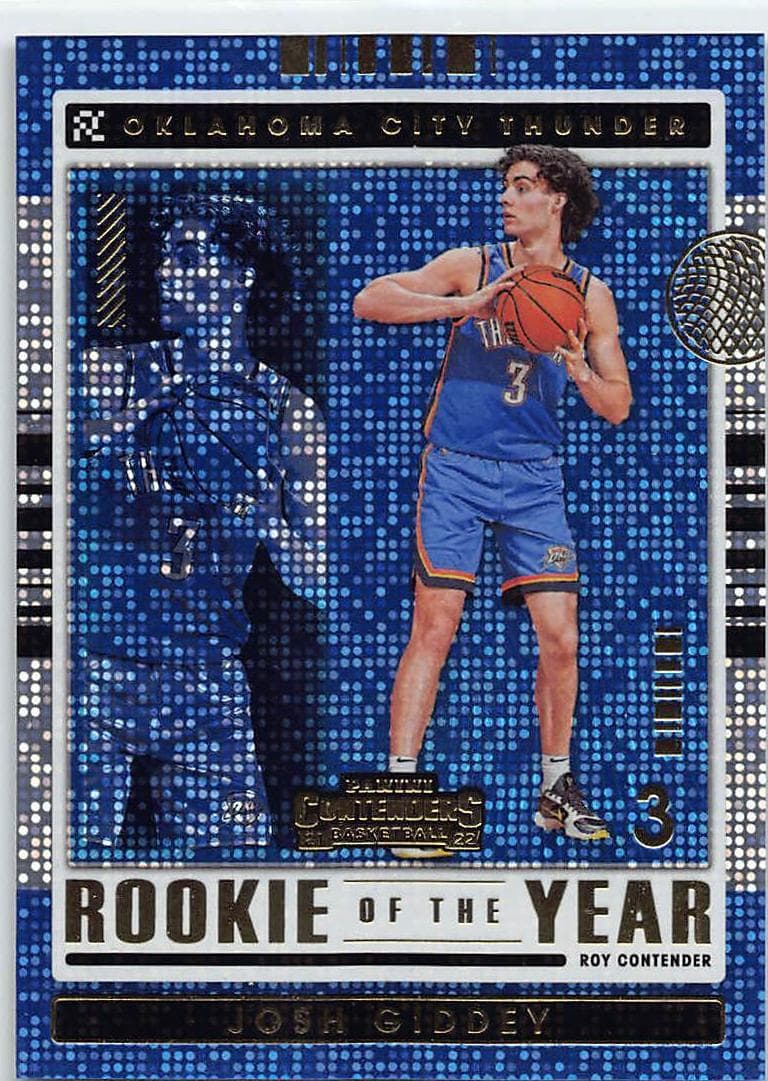 Josh Giddey 2021 panini Panini Contenders