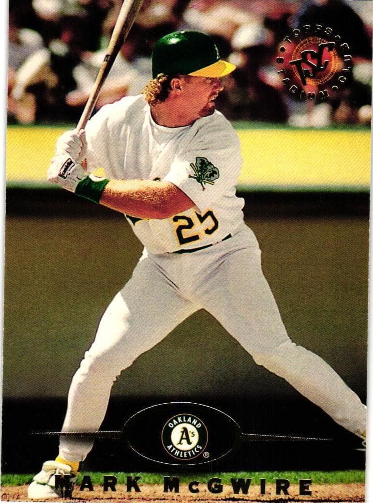 Mark McGwire 1995 unknown Stadium Club