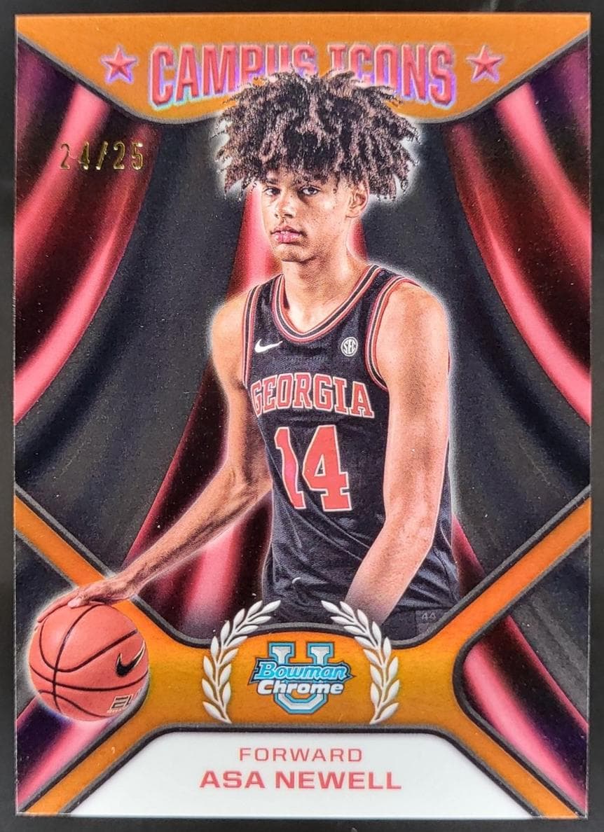 Asa Newell 2024 bowman Bowman University Chrome