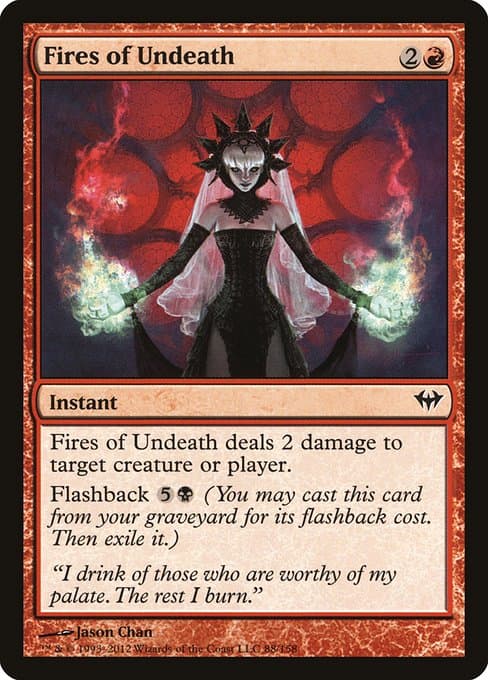 Fires of Undeath 2012 Magic: The Gathering Dark Ascension
