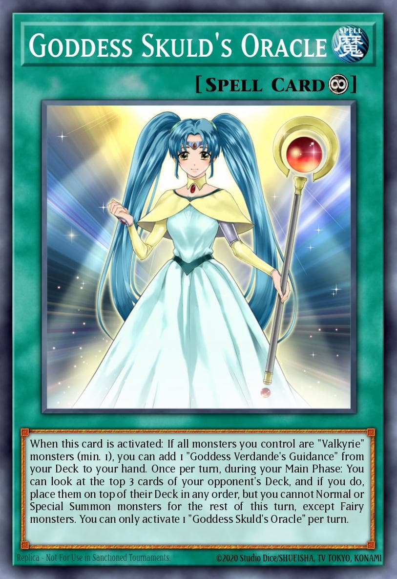 Goddess Skuld's Oracle #SHVA-EN008