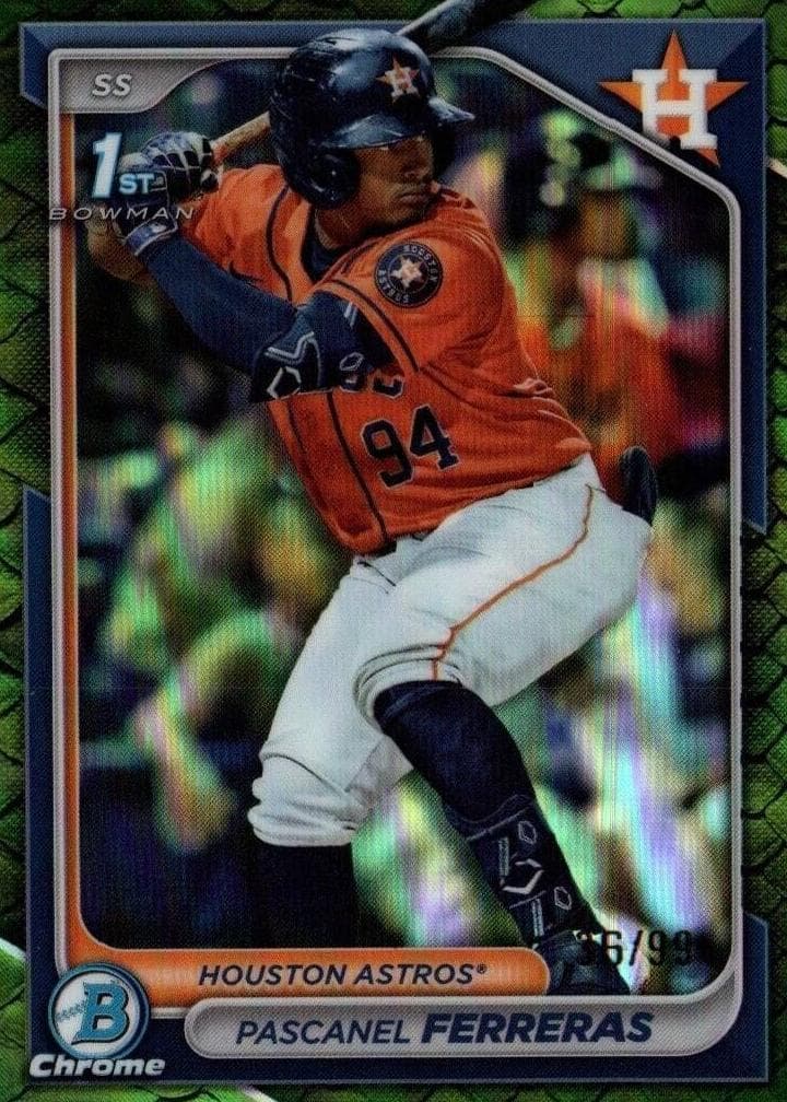 Pascanel Ferreras trading card