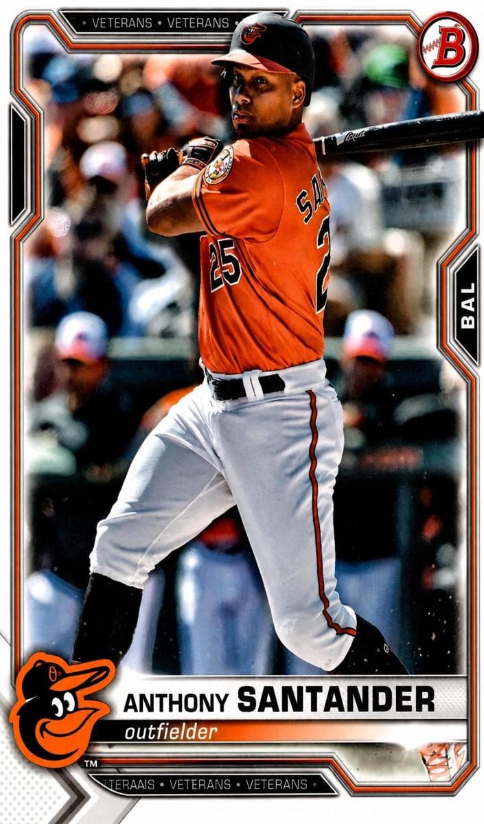 Anthony Santander 2021 bowman Bowman
