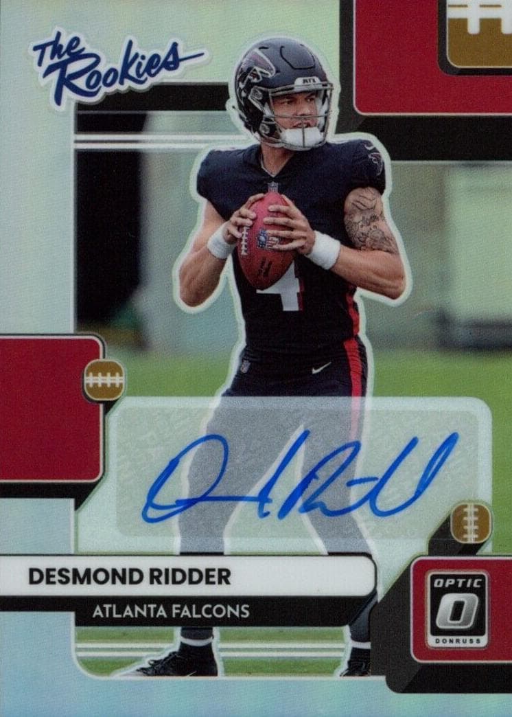 Desmond Ridder 2022 panini Donruss Optic