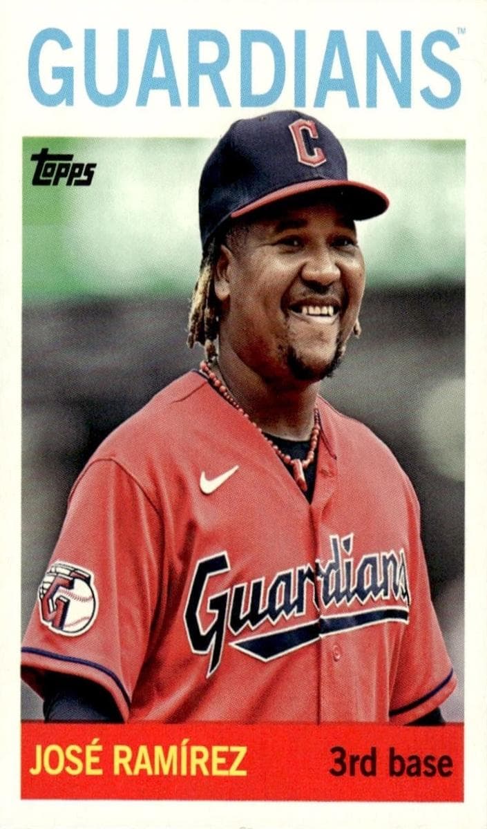 José Ramírez 2025 topps Topps Archives