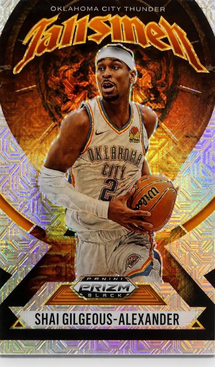 Shai Gilgeous-Alexander 2024 panini Panini Obsidian