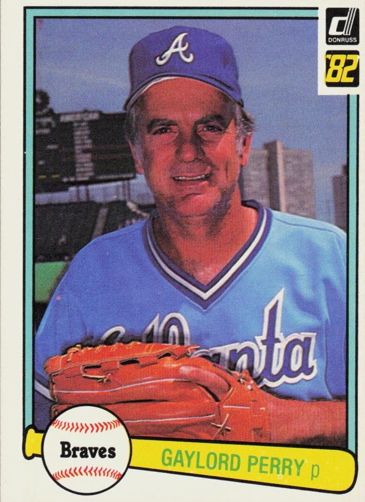 Gaylord Perry 1982 panini