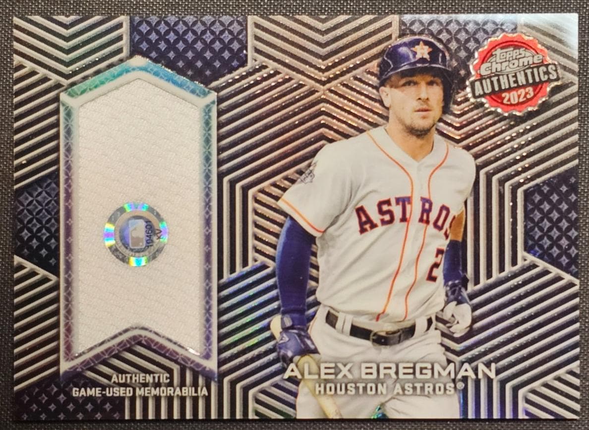 Alex Bregman 2023 topps Topps Chrome
