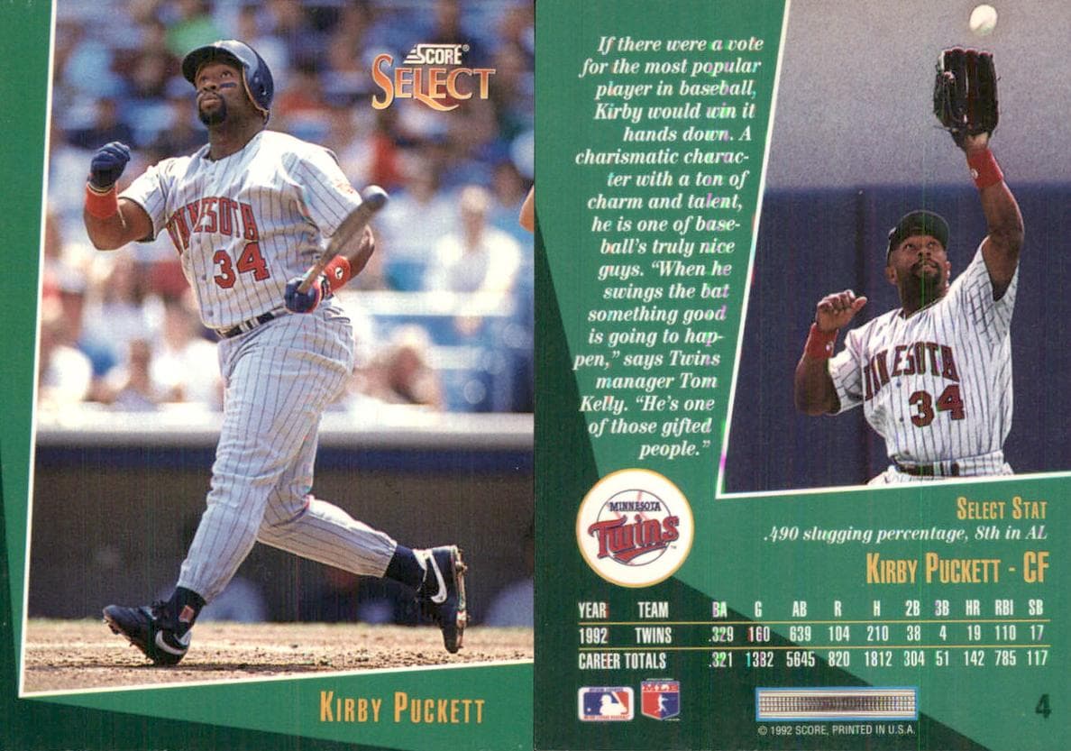 Kirby Puckett #4