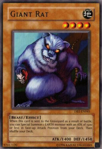 Giant Rat 2004 Yu-Gi-Oh! Dark Beginning 1