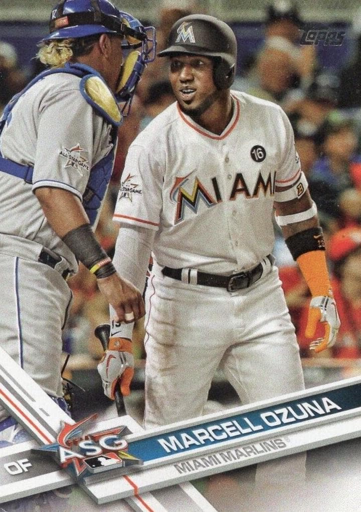 Marcell Ozuna 2017 topps Topps Update