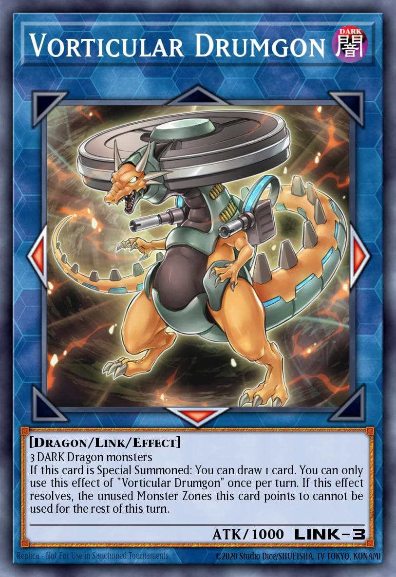 Vorticular Drumgon 2018 Yu-Gi-Oh! Cybernetic Horizon