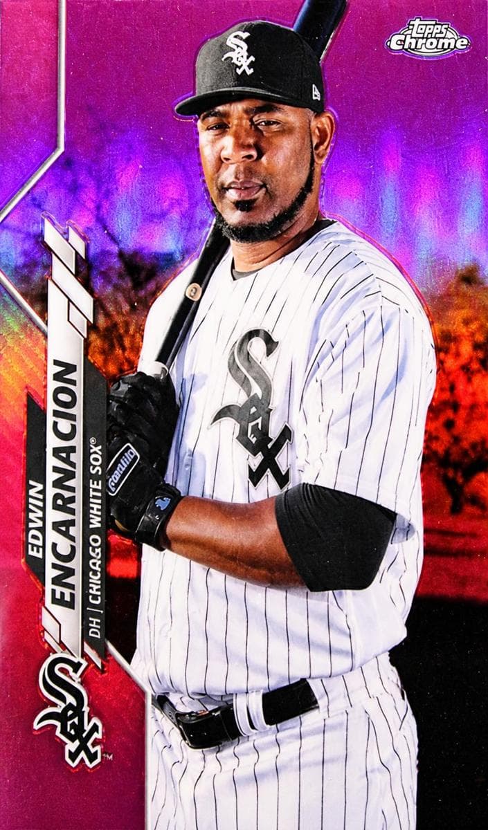 Edwin Encarnacion 2020 topps Topps Chrome Update